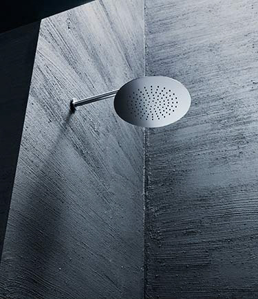 Pomme de douche supérieure en acier inoxydable (80U)
