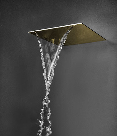 Pommeau de douche cascade en laiton Cascade (75GBR)