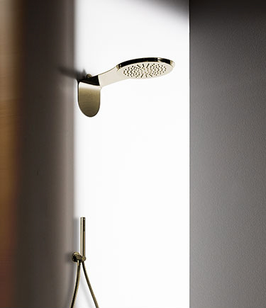 Pommeau de douche Drencher Moon en laiton (78SBR)