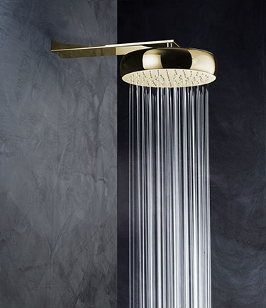 Pommeau de douche Orb en laiton (75JBR)