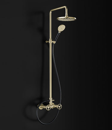 Colonnes de douche en laiton