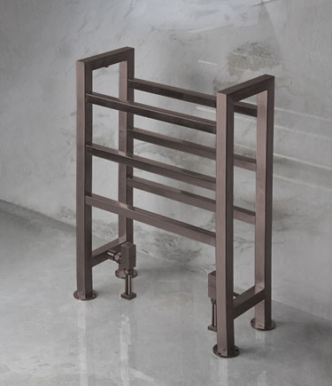 Sèche-serviettes chauffant en bronze cheval cubique (57YBZ)