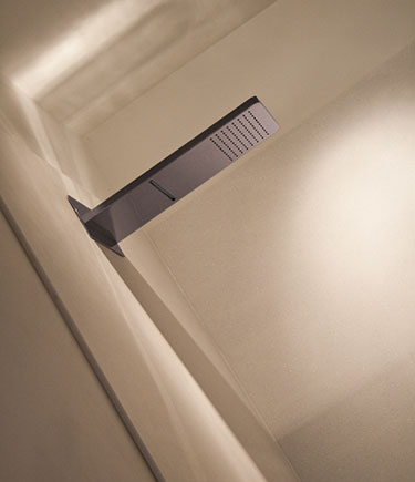 Pommeau de douche Koi Bronze avec fonctions cascade et LED (78HBZ)
