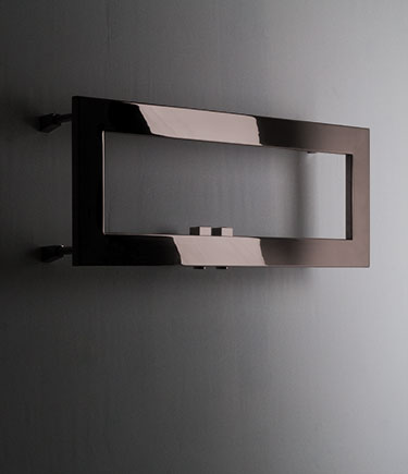 Sèche-serviettes chauffant rectangulaire Profile Bronze (176BZ)
