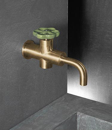Mitigeur de Lavabo Progressif en Laiton Fleur (34FL)