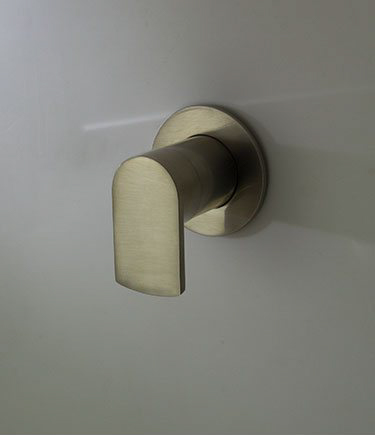 Robinet de Douche en Nickel Brossé (36MM)