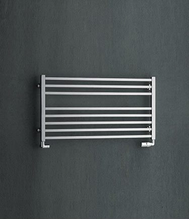 Radiateur Port-Serviette Long en Acier Inoxydable Brossé (113HH)