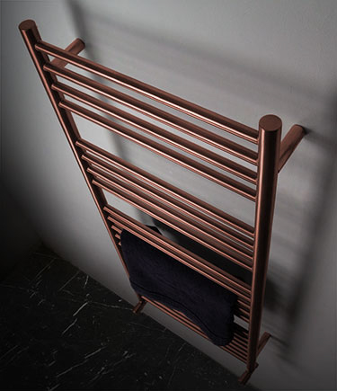 Porte-serviettes en cuivre brossé (57CCB)