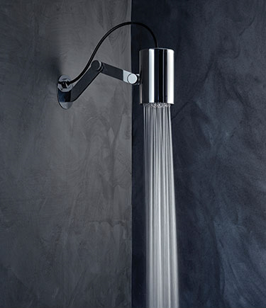 Pomme de douche murale réglable Exo (75M)