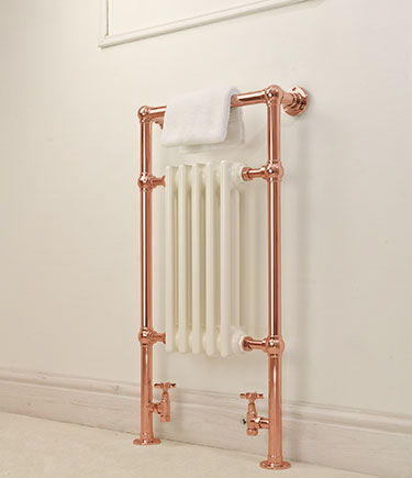 Radiateur sèche-serviettes en cuivre Charleston (152D)