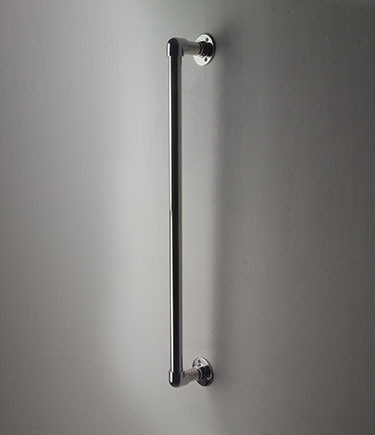 Barre appui droite chromée classique (150JS)