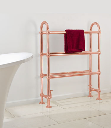 Radiateur sèche-serviettes en cuivre Horse (152U)