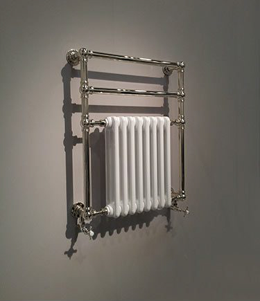 Radiateur Barre Porte-Serviettes en Nickel Flottant (58XNI)