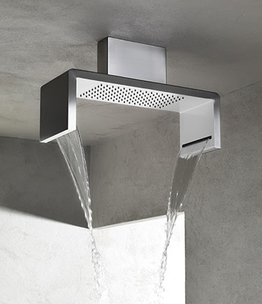 La pomme de douche double plafond duplex (80S)