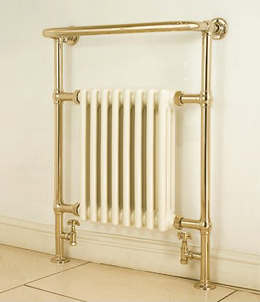 Radiateur Porte-Serviette Edouardien Or (111HH)