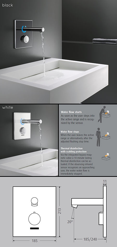 Robinet de Lavabo Capteur Automatique (44BB)