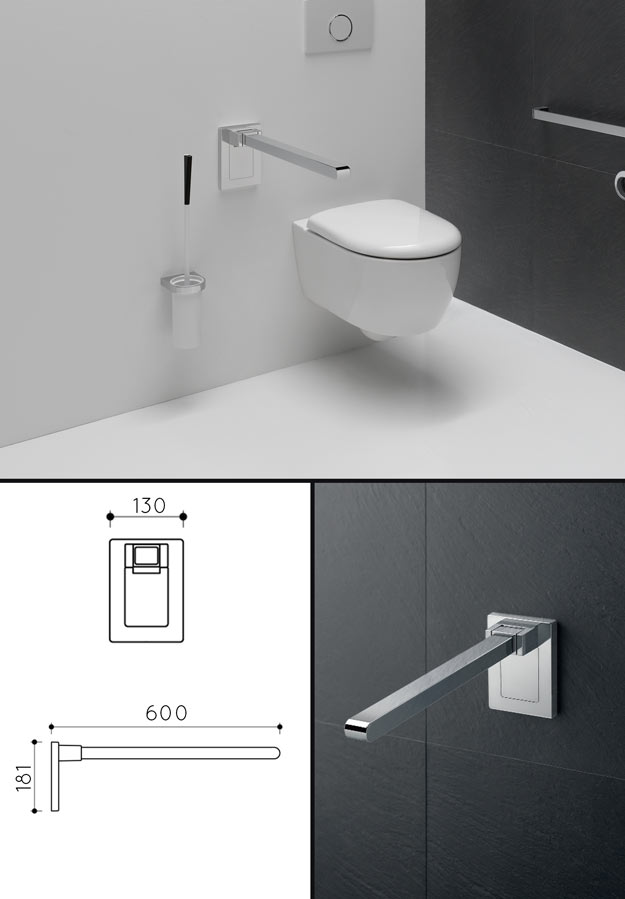Barrette Pliable de Soutien Dans les Toilettes (150A)