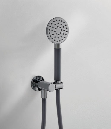 Douche à main Forge, chrome noir (87TBC)