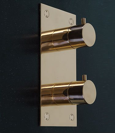 Commande de Douche Thermostatique Or Kara (52JJ)