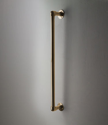 Barre d'appui droite classique dorée (150JG)