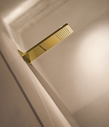 Pommeau de douche Koi Gold avec fonctions cascade et LED (78HG)