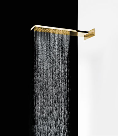 Pommeau de douche à effet pluie et cascade Soak Gold (77ZG)