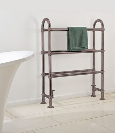 Radiateur Sèche-Serviettes Cheval Bronze Chromé (57BZ)