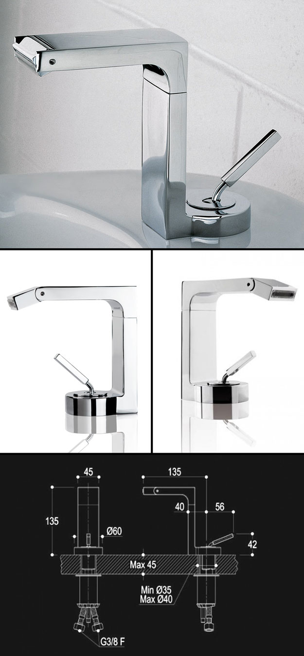 Mitigeur de Bidet L'Eau (37GL)