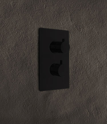 Robinet de Douche Noir Mat 1, 2 ou 3 Fonctions (81EM)