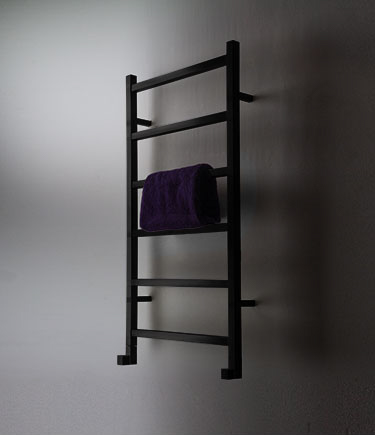 Porte-serviettes échelle noir mat (58MB)