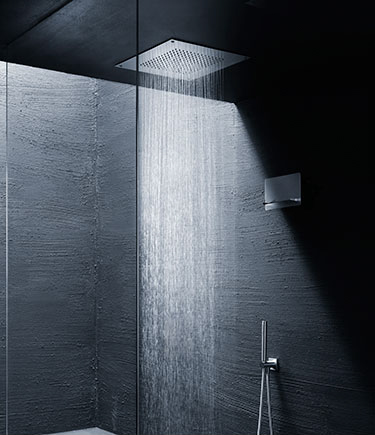 Pommeau de douche à effet pluie monté au plafond Monsoon (80W)
