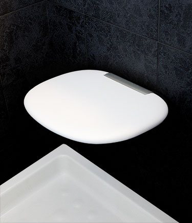 Siège de Douche Rabattable pour Salle d'Eau Lune (82M)