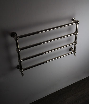 Sèche-serviettes à rotules en nickel multi-barres (10NK)