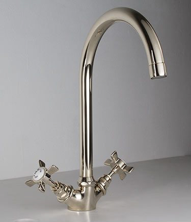 Mitigeur de Lavabo Classique Nickel (49BB)