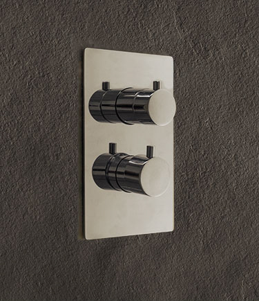 Robinet de douche nickel 1, 2 ou 3 fonctions (81EN)