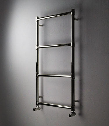 Sèche-serviettes chauffant Nouveau Classic en nickel (179SN)