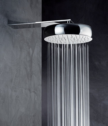 Pommeau de douche Orb en acier inoxydable (75J)