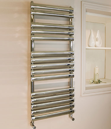 Radiateur Porte-Serviettes Oval en Acier Inoxydable (59E)