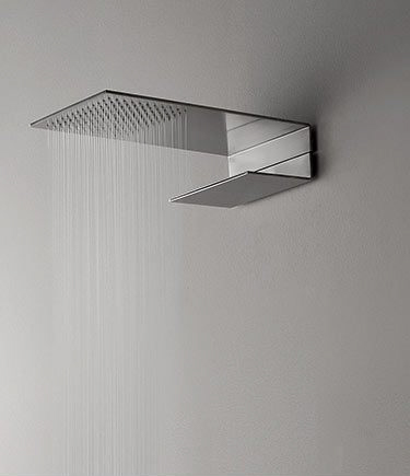 Pomme de douche Cascade & Pluie Slimm (51HH)