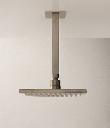 Pomme de Douche Carrée Inox au Plafond Noa  (49L)