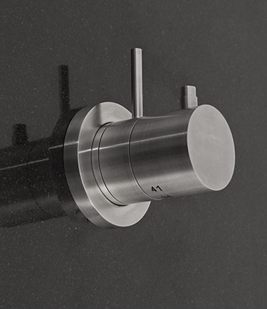 Robinets de douche en acier inoxydable