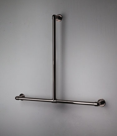 Barre d'appui en forme de T en bronze classique (150TBZ)