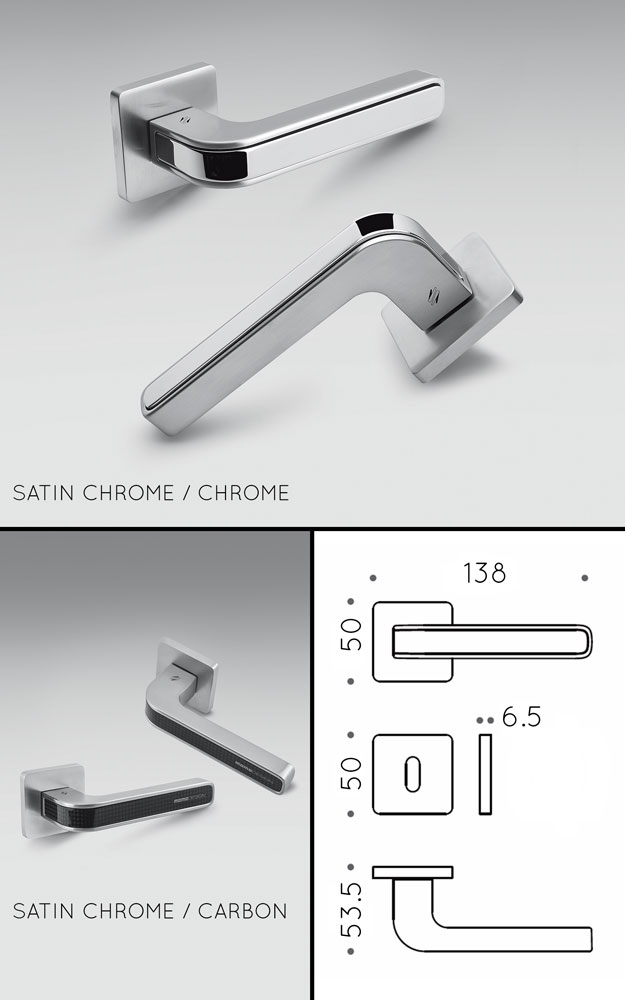 Poignes de Porte d'Intrieur Tekki (130Q)