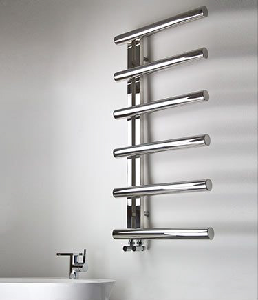 Porte serviette mural pour salle de bain - Classique - Acier inox