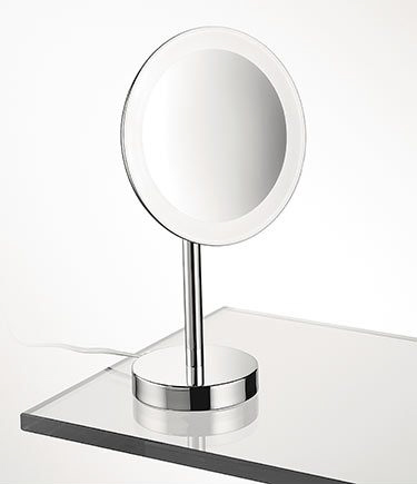 Miroir de Maquillage Cosmétique Autoportant  avec Lumière (56HH)