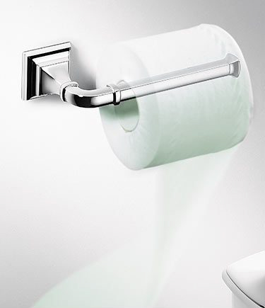 Porte papier toilette 3 rouleaux brodé olive 70 cm x 18 cm