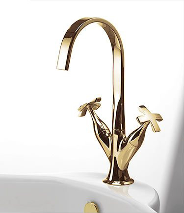 Robinet de Lavabo en Or Coox (43A)