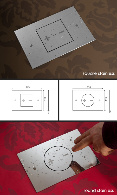 Info Techniques Sur Plaque de Chasse en Acier Inox (54L)