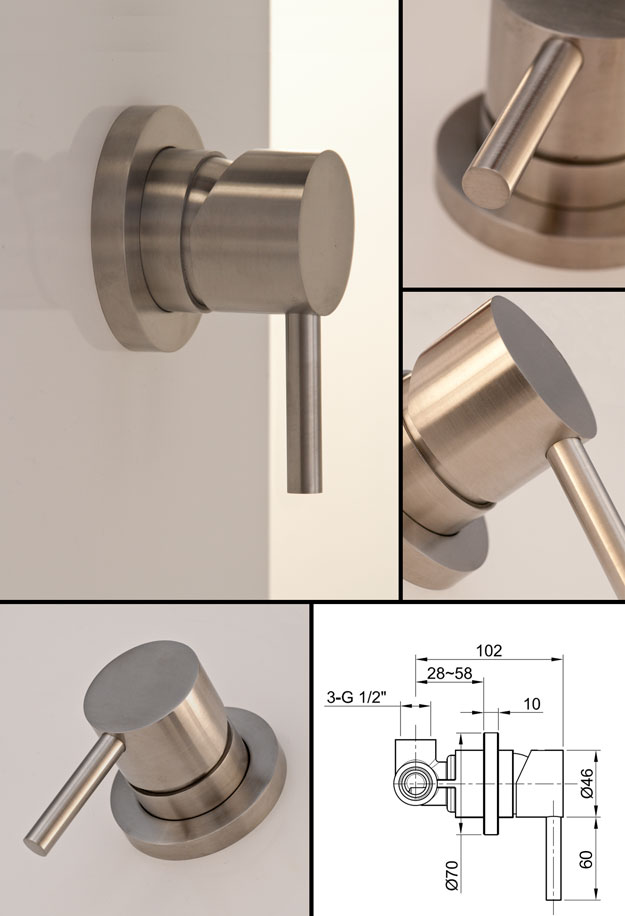 Robinet de Douche Manuel Noa (49Q)